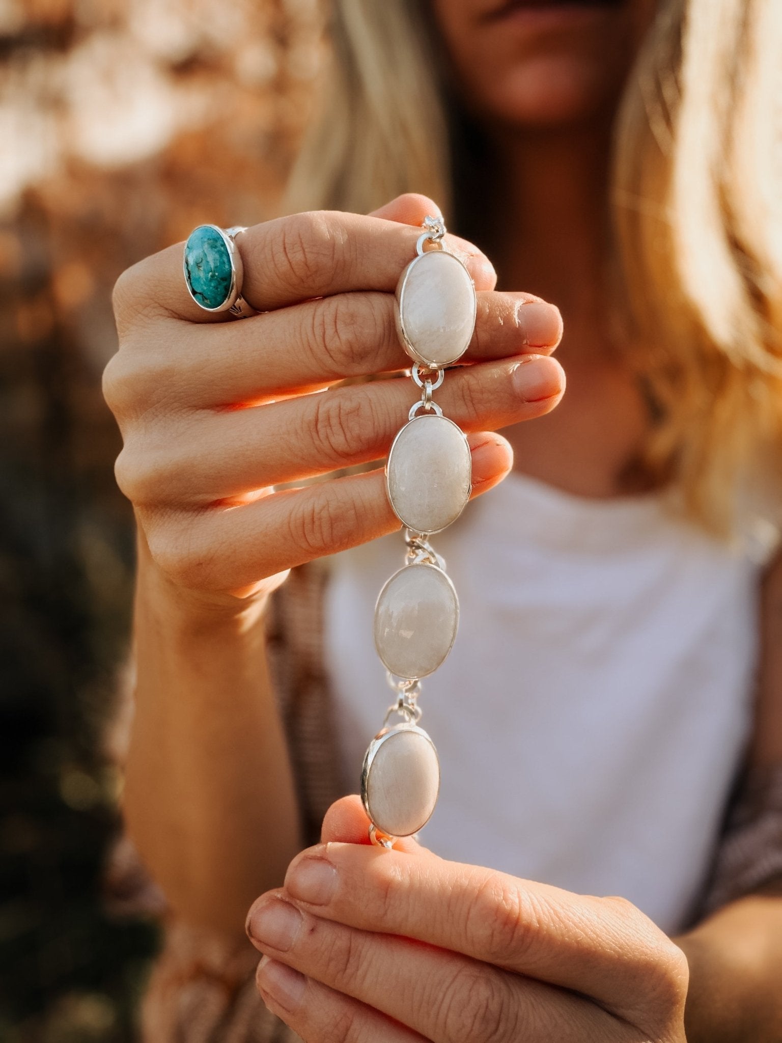 Morganite Choker - Golden Road Crafted