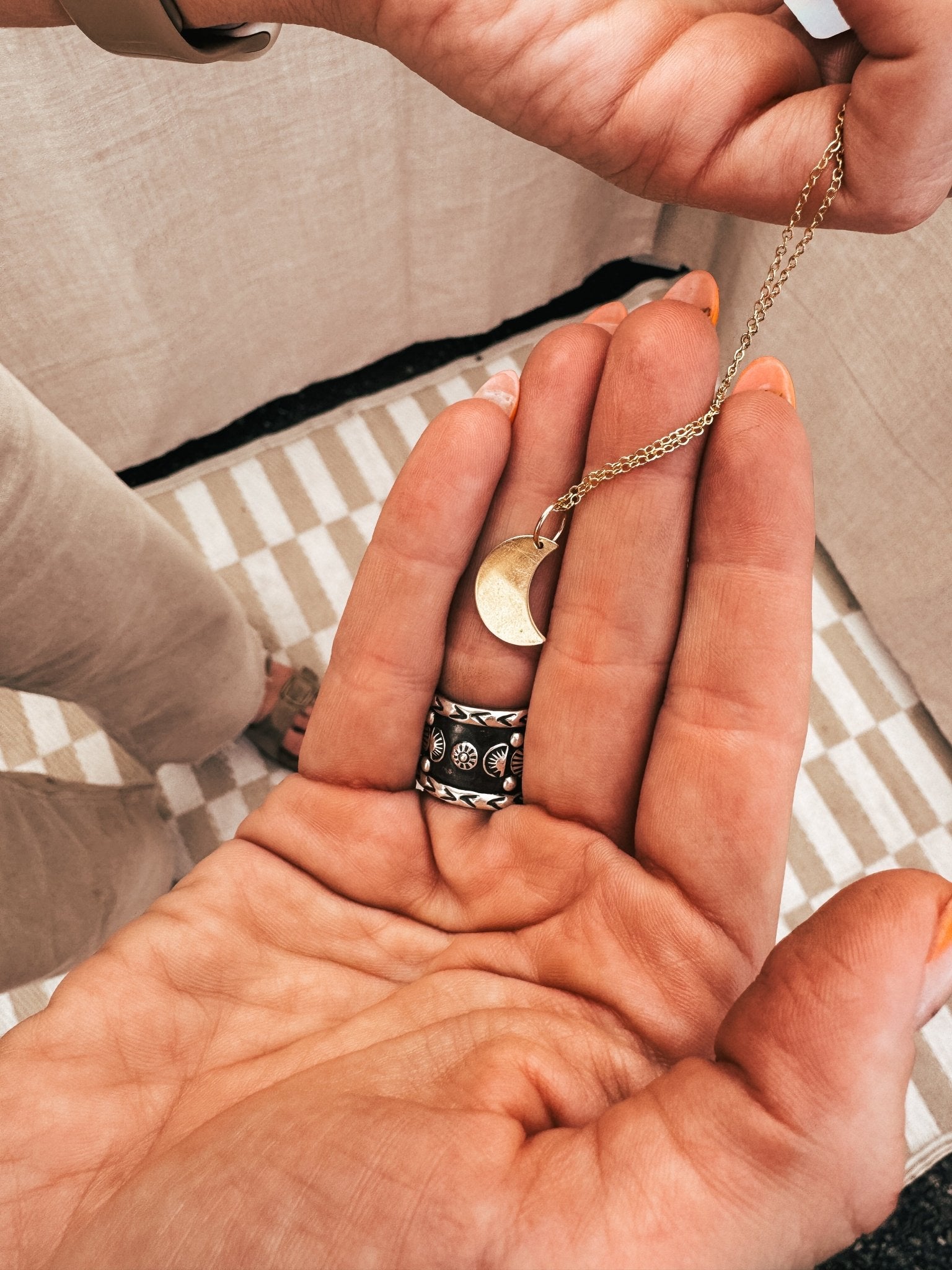 My little moon 14k Gold Fill - Golden Road Crafted