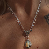 Necklace in Ethiopian Opal - Golden Road Crafted