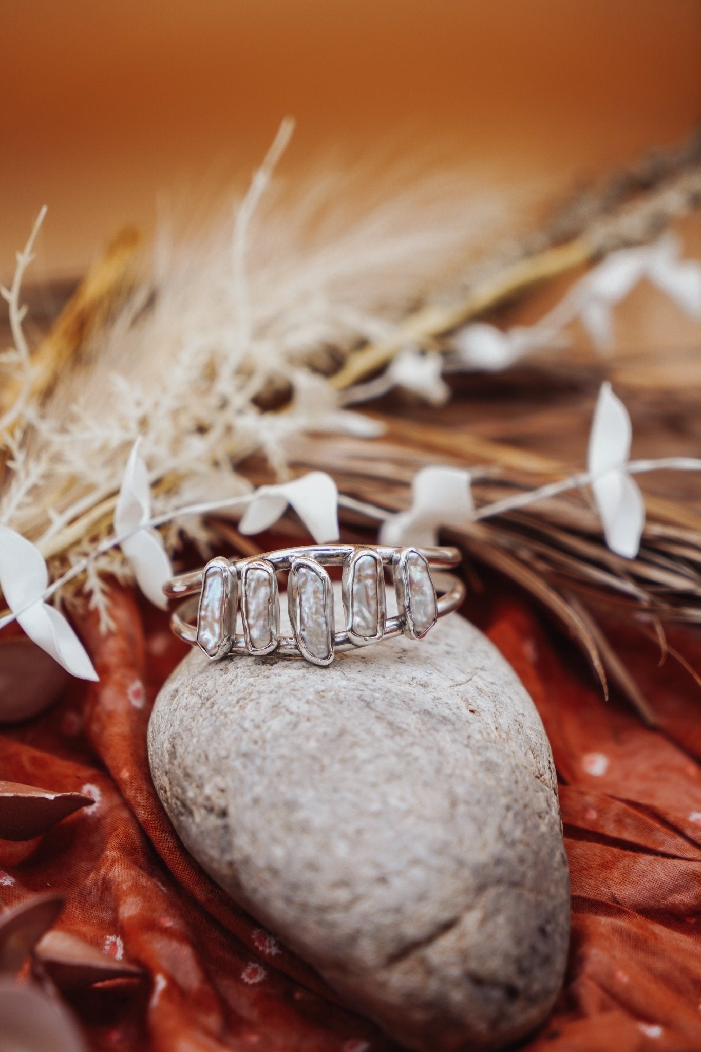 Not Your Mama's Pear Cuff - Golden Road Crafted