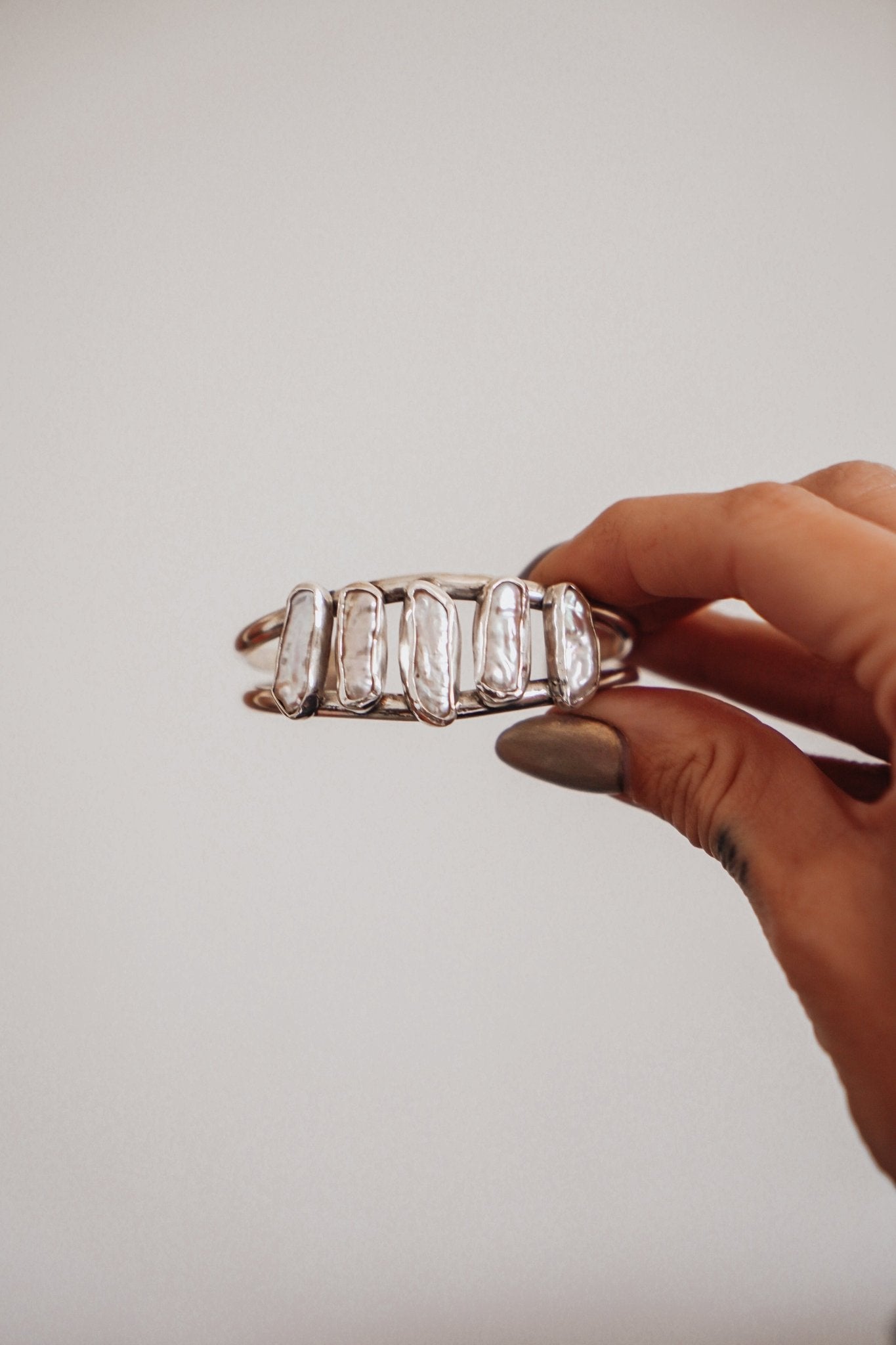 Not Your Mama's Pear Cuff - Golden Road Crafted