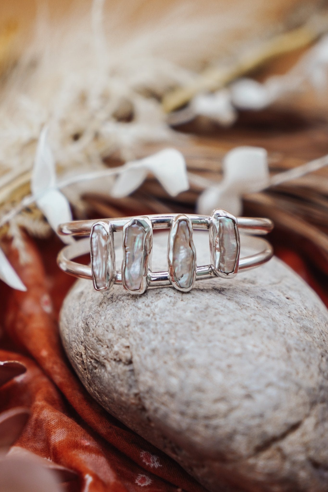 Not Your Mama's Pear Cuff - Golden Road Crafted