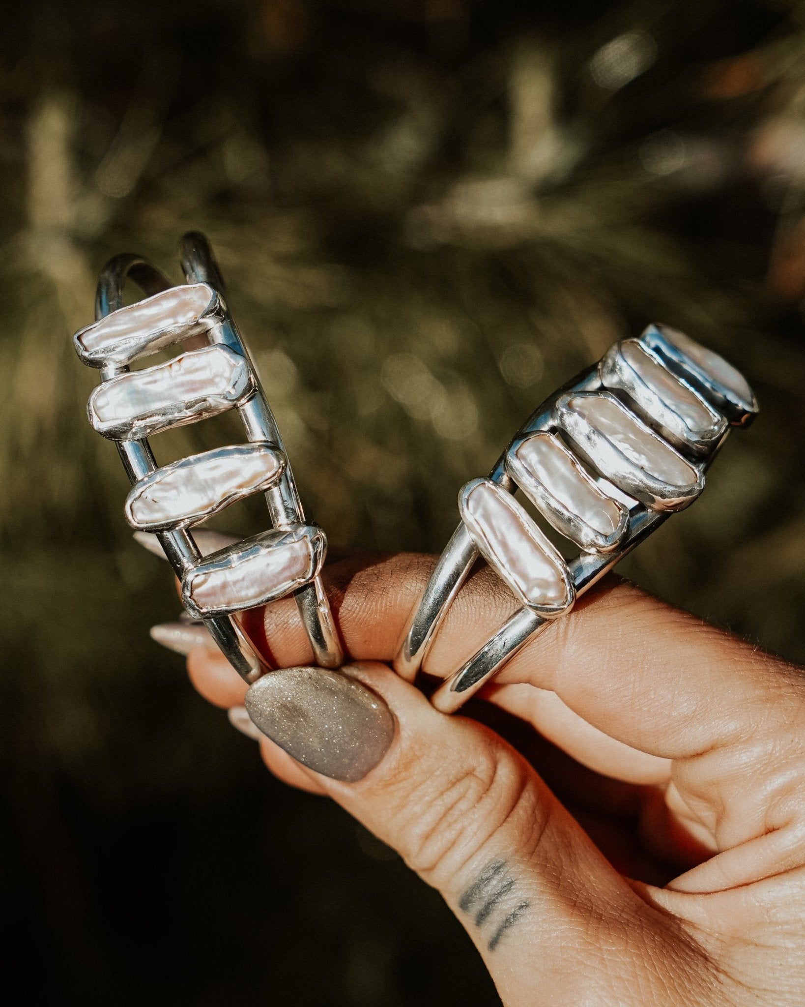 Not Your Mama's Pear Cuff - Golden Road Crafted