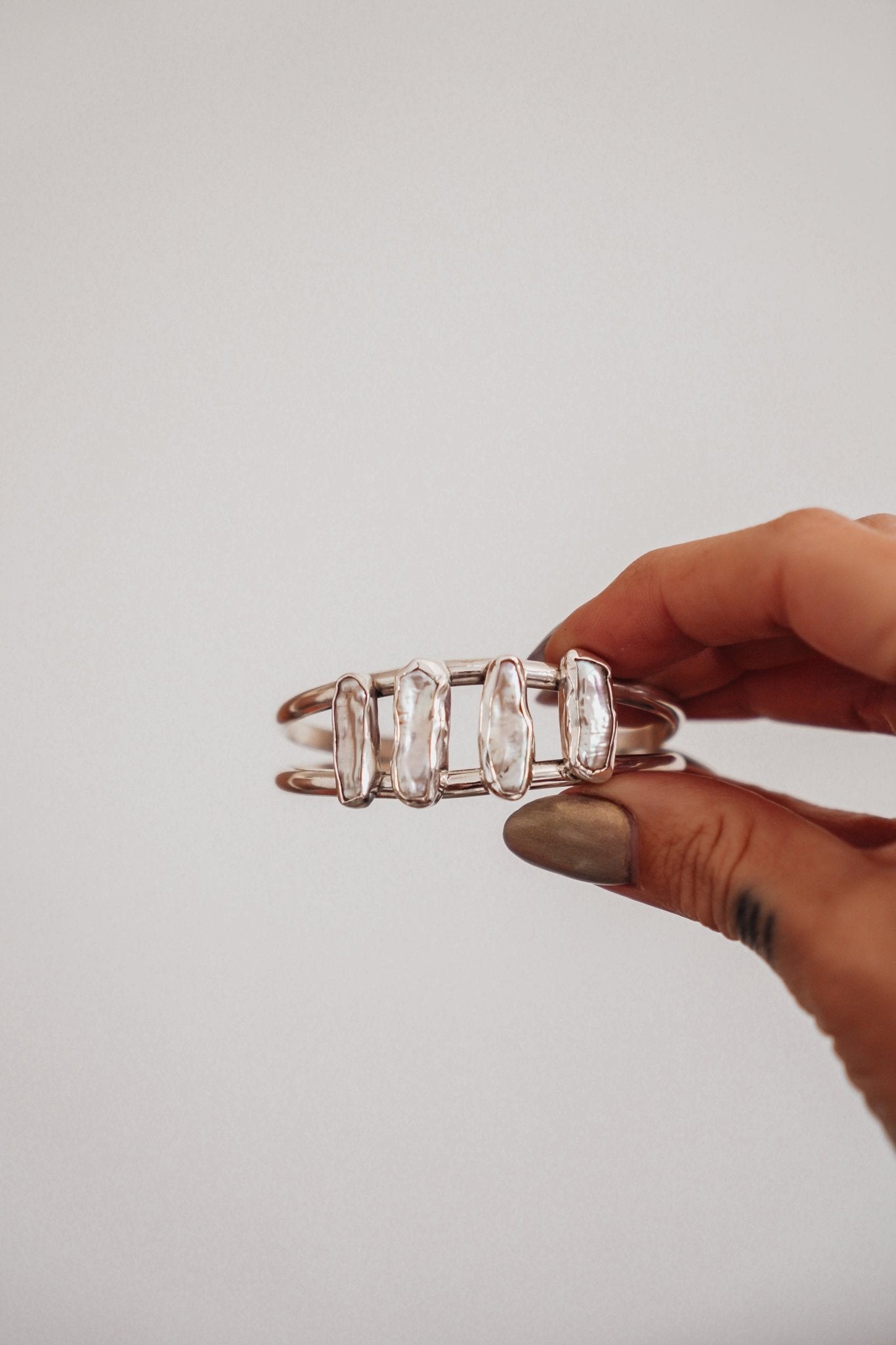 Not Your Mama's Pear Cuff - Golden Road Crafted