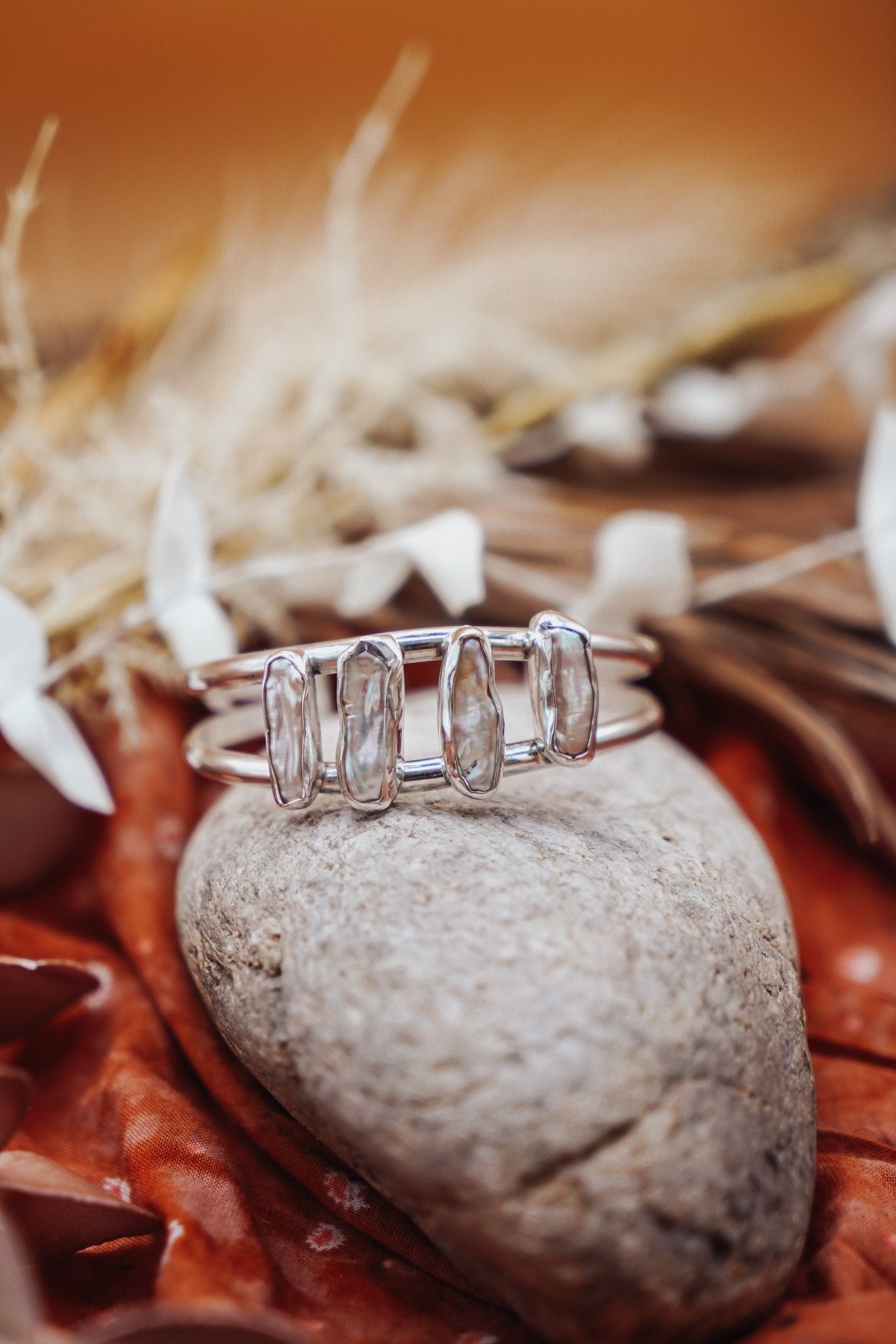 Not Your Mama's Pear Cuff - Golden Road Crafted