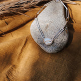 Not Your Mama's Pearl Anklet - Golden Road Crafted