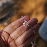 Not Your Mama's Pearl Anklet - Golden Road Crafted