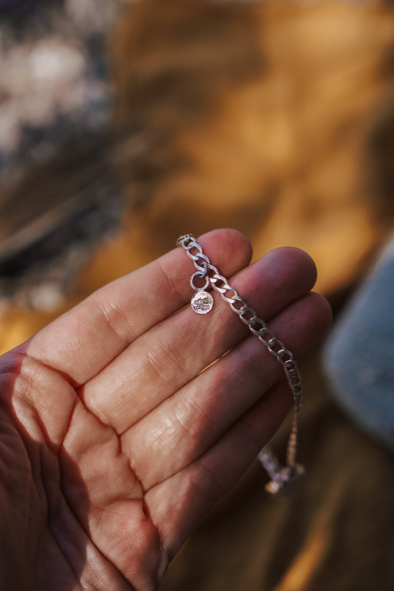 Not Your Mama's Pearl Anklet - Golden Road Crafted