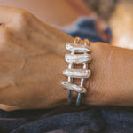 Not Your Mama's Pearl Cuff - Golden Road Crafted