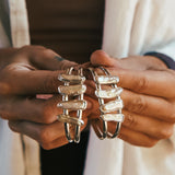 Not Your Mama's Pearl Cuff - Golden Road Crafted