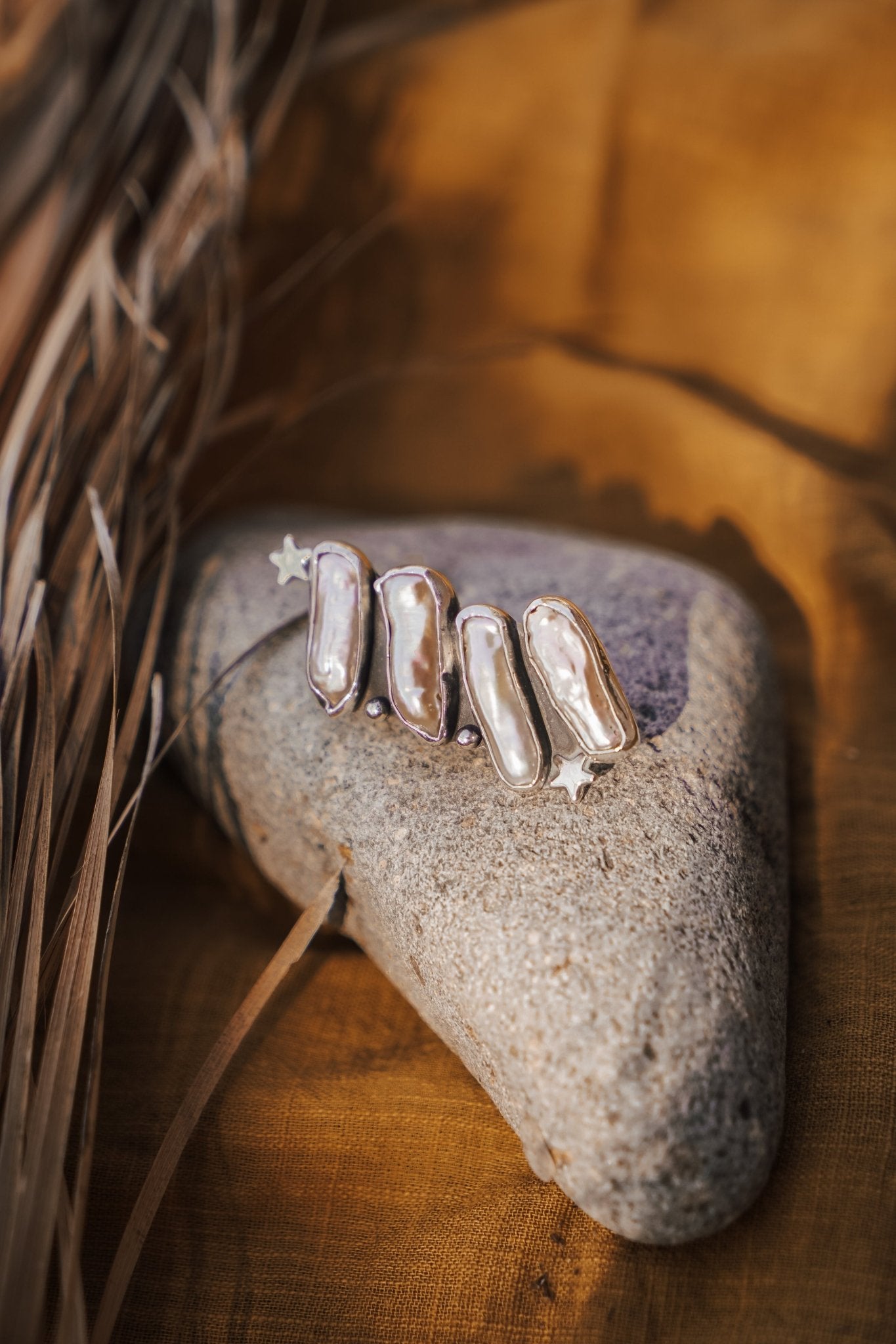 Not Your Mama's Pearl Ear Crawler - Golden Road Crafted