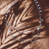 Not Your Mama's Pearl Necklace - Golden Road Crafted