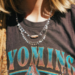 Not Your Mama's Pearl Necklace - Golden Road Crafted