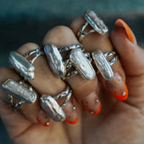 Not Your Mama's Pearl Ring - Golden Road Crafted