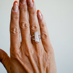 Not Your Mama's Pearl Ring (Size 5.5) - Golden Road Crafted