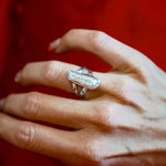 Not Your Mama's Pearl Ring (Size 5.5) - Golden Road Crafted