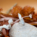 Not Your Mama's Pearl Ring (Size 5.5) - Golden Road Crafted
