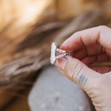 Not Your Mama's Pearl Ring (Size 5.5) - Golden Road Crafted