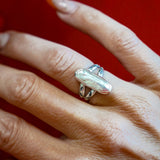 Not Your Mama's Pearl Ring (Size 5.75) - Golden Road Crafted