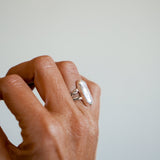 Not Your Mama's Pearl Ring (Size 5.75) - Golden Road Crafted