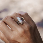 Not Your Mama's Pearl Ring (Size 6) - Golden Road Crafted