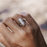 Not Your Mama's Pearl Ring (Size 6) - Golden Road Crafted
