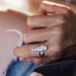 Not Your Mama's Pearl Ring (Size 8) - Golden Road Crafted