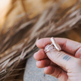 Not Your Mama's Pearl Ring (Size 8) - Golden Road Crafted