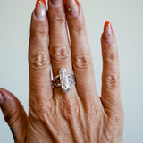 Not Your Mama's Pearl Ring (Size 8) - Golden Road Crafted