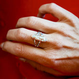 Not Your Mama's Pearl Ring (Size 8) - Golden Road Crafted