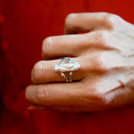 Not Your Mama's Pearl Ring (Size 8) - Golden Road Crafted