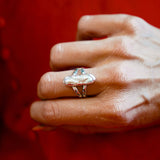 Not Your Mama's Pearl Ring (Size 8) - Golden Road Crafted