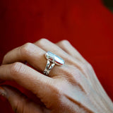 Not Your Mama's Pearl Ring (Size 9) - Golden Road Crafted