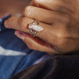 Not Your Mama's Pearl Ring (Size 9) - Golden Road Crafted