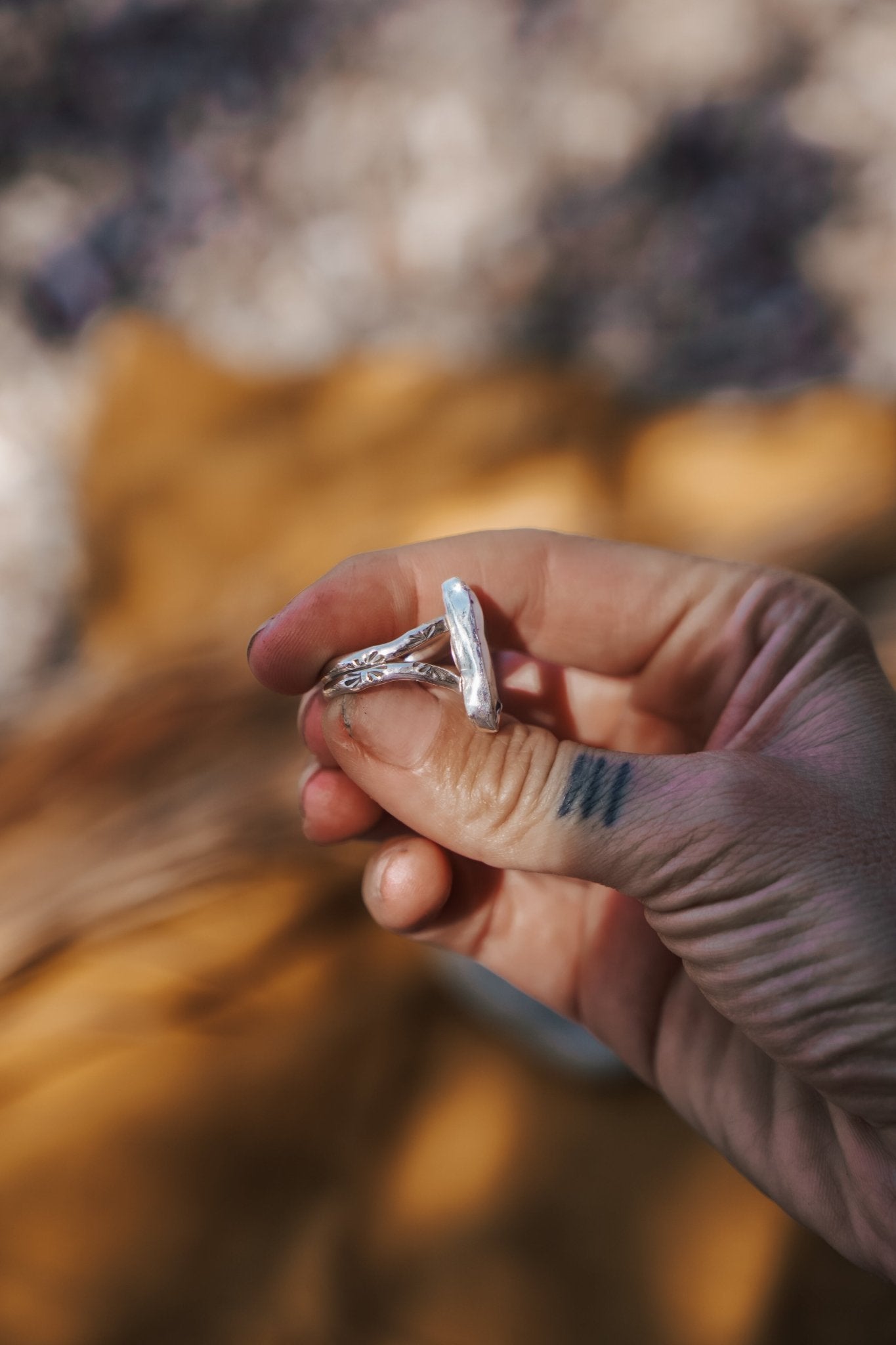 Not Your Mama's Pearl Ring (Size 9) - Golden Road Crafted