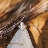Not Your Mama's Pearl Ring (Size 9) - Golden Road Crafted