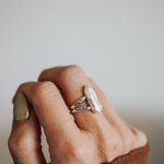Not Your Mama's Pearl Rings (Size 7.5) - Golden Road Crafted