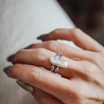 Not Your Mama's Pearl Rings (Size 7.5) - Golden Road Crafted