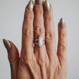 Not Your Mama's Pearl Rings (Size 7.5) - Golden Road Crafted