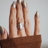 Not Your Mama's Pearl Rings (Size 7.5) - Golden Road Crafted