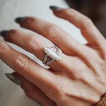 Not Your Mama's Pearl Rings (Size 7.5) - Golden Road Crafted