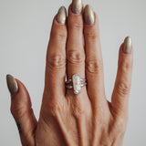 Not Your Mama's Pearl Rings (Size 9) - Golden Road Crafted