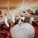 Not Your Mama's Pearl Rings (Size 9) - Golden Road Crafted