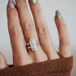 Not Your Mama's Pearl Rings (Size 9) - Golden Road Crafted