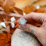 Nova Ring in Quartz (Size 6.75) - Golden Road Crafted