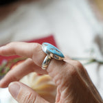 Oasis Ring in Golden Hills (Size 7) - Golden Road Crafted
