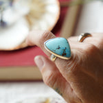 Oasis Ring in Golden Hills (Size 8) - Golden Road Crafted