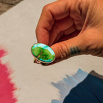 Oasis Ring in Sonoran Mtn (Size 7) - Golden Road Crafted