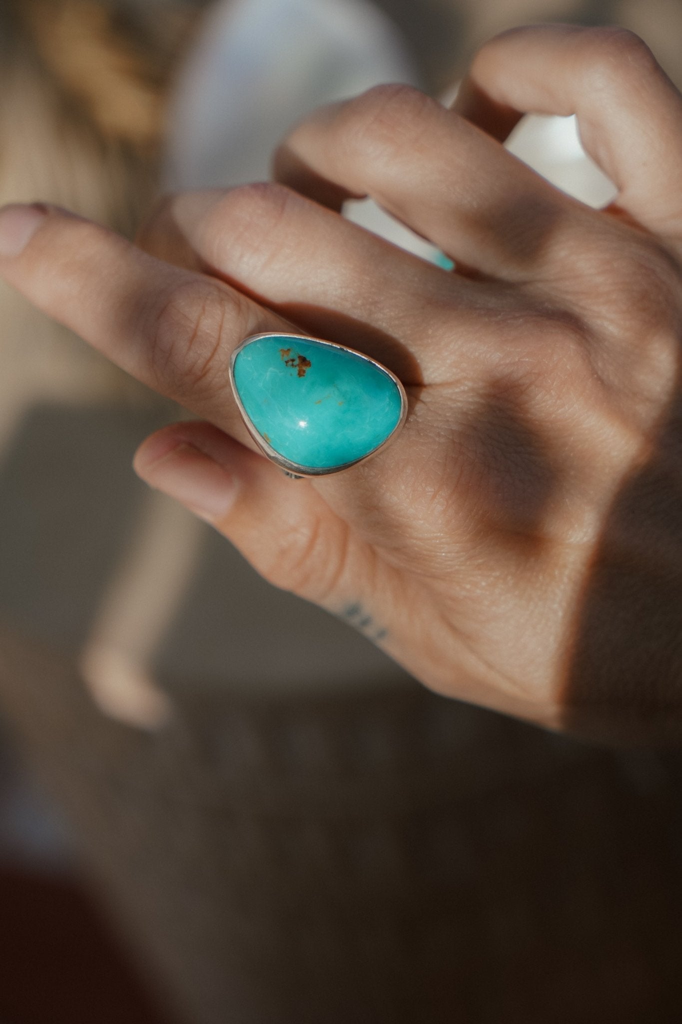 Oasis Ring (Size 8.25) - Golden Road Crafted