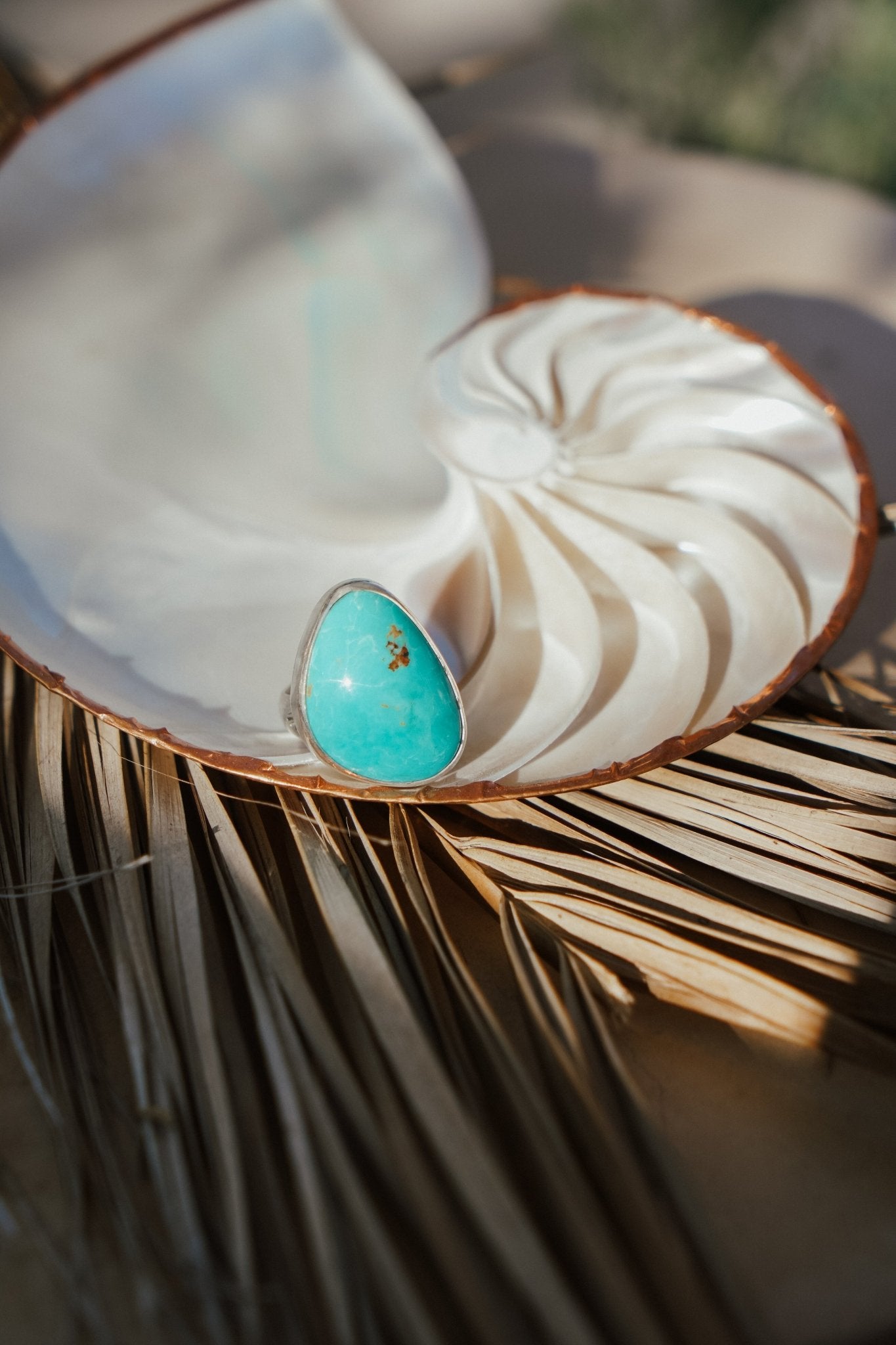 Oasis Ring (Size 8.25) - Golden Road Crafted